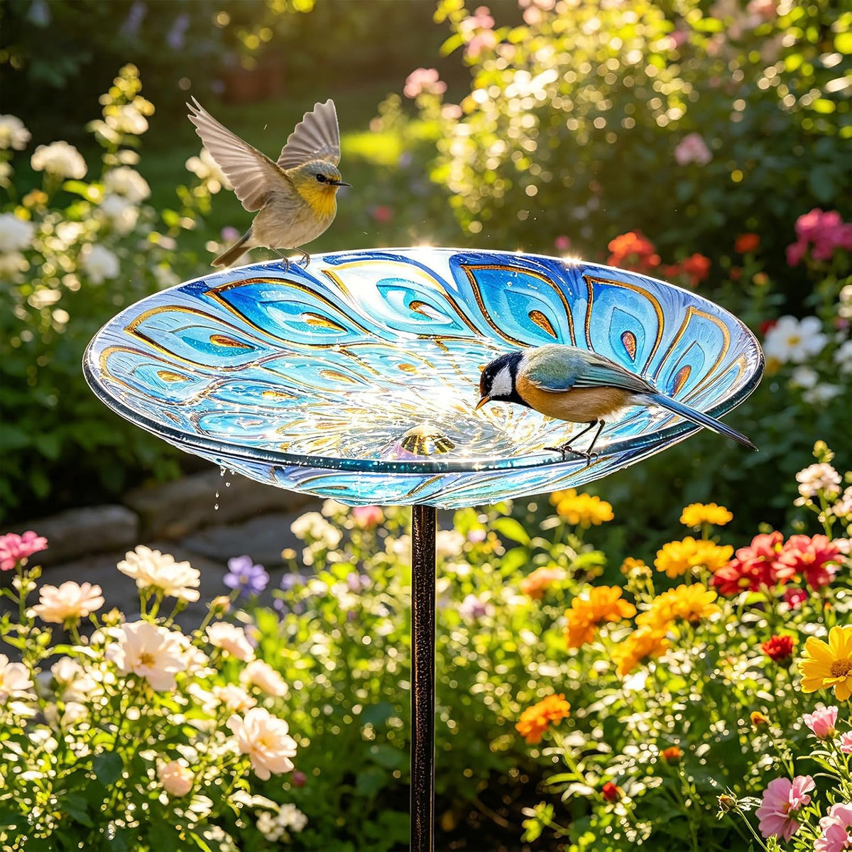 Decorative Bird Bath