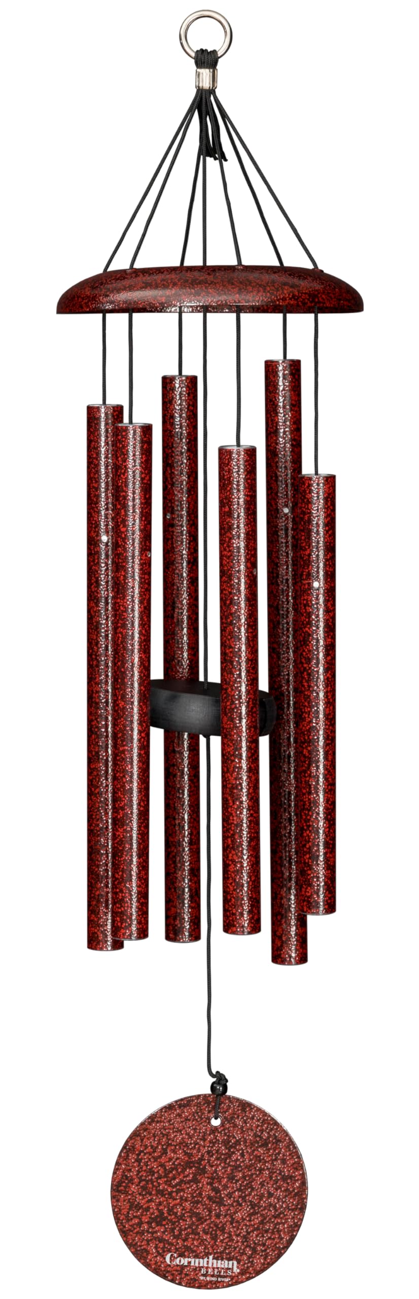 Corinthian Bells by Wind River - 27 inch Sky Blue Wind Chime for Patio, Backyard, Garden, and Outdoor Decor (Aluminum Chime) Made in the USA