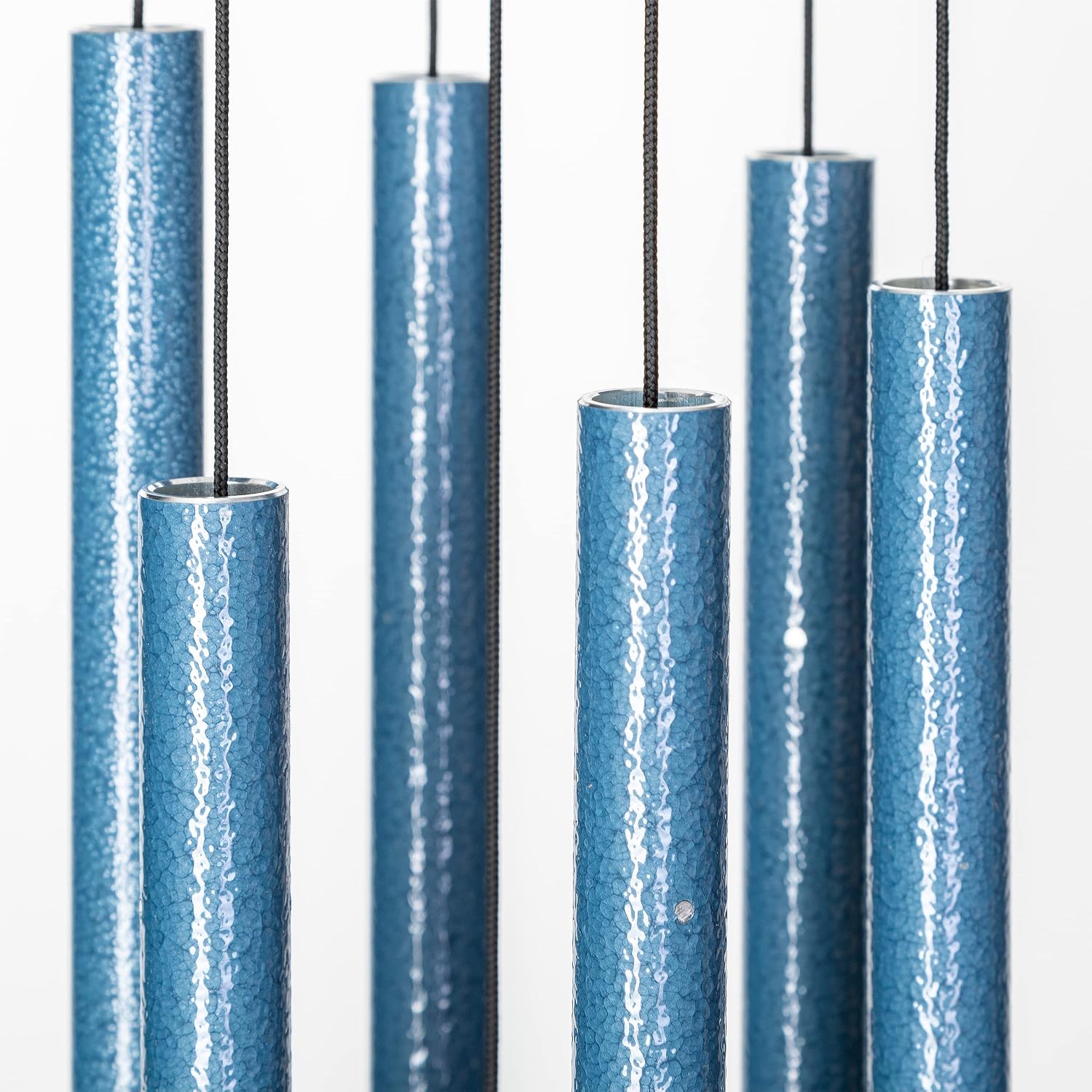 Corinthian Bells by Wind River - 27 inch Sky Blue Wind Chime for Patio, Backyard, Garden, and Outdoor Decor (Aluminum Chime) Made in the USA