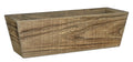 Classic Home & Garden Wood Window Box - Handled Buffalo Brown